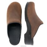 Sanita zapatos hombres aceite texturizado karl NT6N181 marrón antiguo - Image 3