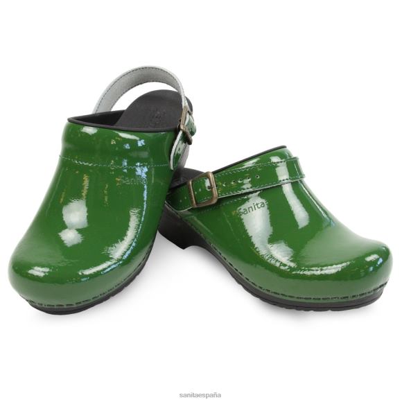 sanita_zapatos_mujer_estela_nt6n32_verde.jpg Sanita zapatos mujer estela NT6N32 verde - Image 1