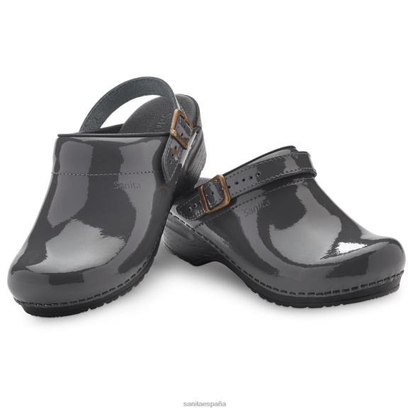 sanita_zapatos_mujer_estela_nt6n37_acero.jpg Sanita zapatos mujer estela NT6N37 acero - Image 1