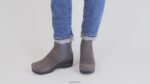 Sanita zapatos mujer Hudson NT6N139 antracita - Image 4