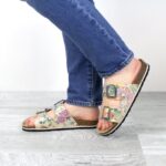 Sanita zapatos mujer ibiza vegana NT6N123 beige - Image 6