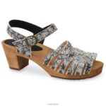 Sanita zapatos mujer media NT6N129 blanco negro