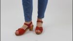 Sanita zapatos mujer tiana NT6N135 naranja quemada - Image 2