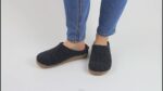 Sanita zapatos mujer tobogán NT6N161 carbón - Image 2