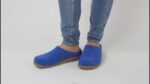 Sanita zapatos mujer tobogán NT6N167 vaqueros - Image 2