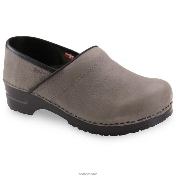 Sanita zapatos hombres Pro. aceite texturizado NT6N189 gris