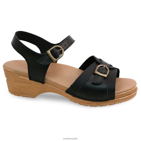 Sanita zapatos mujer Sorrento NT6N133 negro