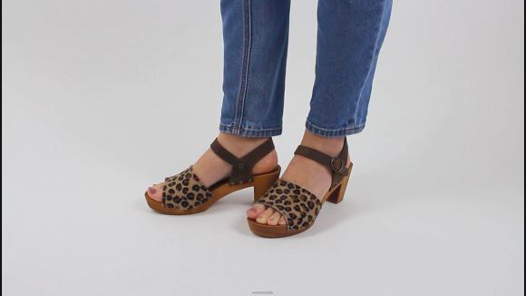 Sanita zapatos mujer camilla NT6N122 leopardo