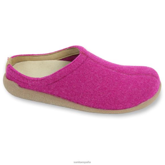 Sanita zapatos mujer tobogán NT6N163 fucsia