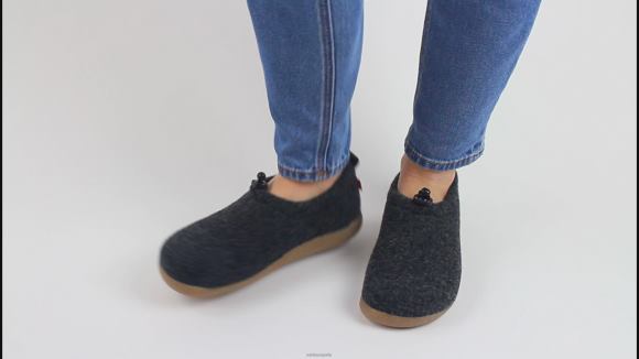 Sanita zapatos mujer zapato de logia NT6N164 carbón