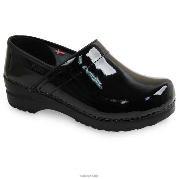 Sanita zapatos mujer Pro. patentar NT6N102 negro