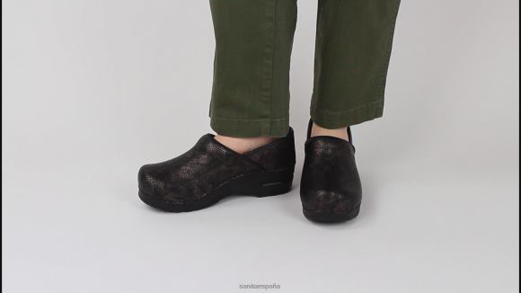 Sanita zapatos mujer gaia NT6N43 marrón antiguo