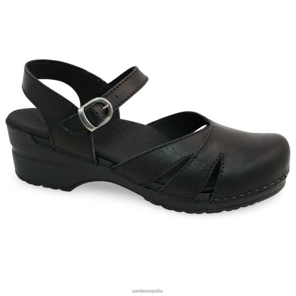 Sanita zapatos mujer margarita NT6N58 negro