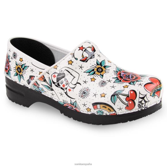 Sanita zapatos mujer rockabilly NT6N119 blanco